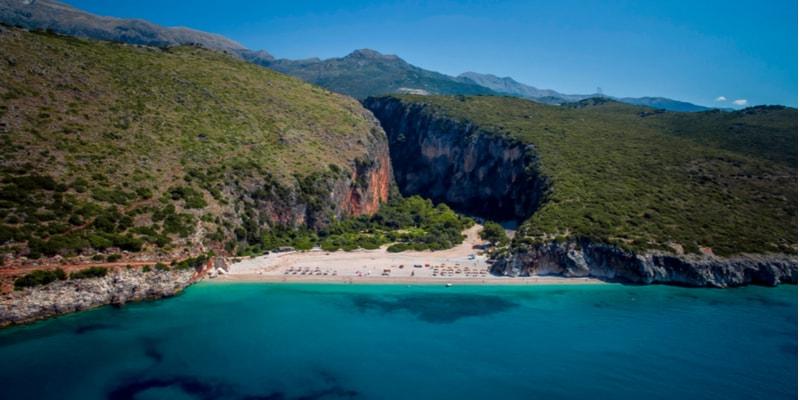 Gjipe, la plage paradisiaque en Albanie