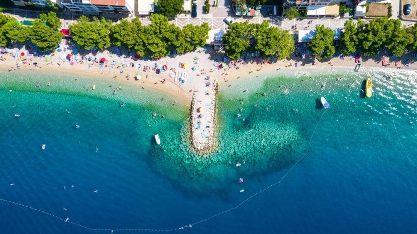 Plage de Tučepi