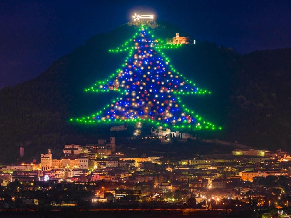 Arbre de Noël de Gubbio