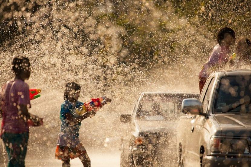 Songkran, le festival de l'eau en Thaïlande