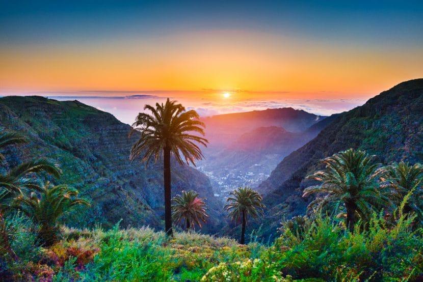 Vue sur le Teide depuis Gran Canaria