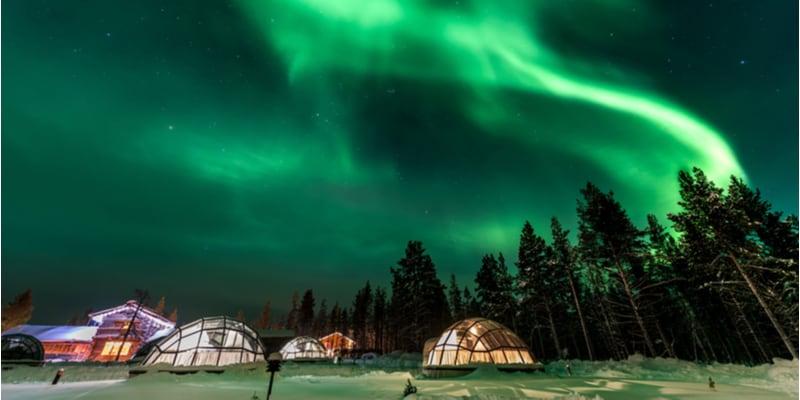 Où et quand voir l'aurore boréale en Finlande